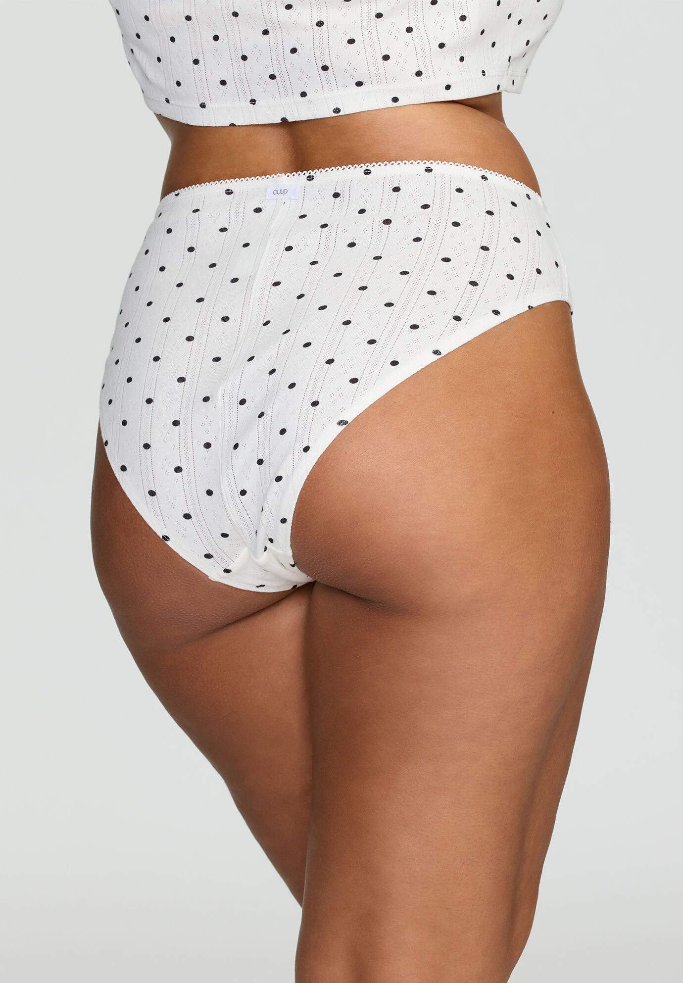 The Brief- Pointelle, SALT POLKA DOT, alternate image number 9