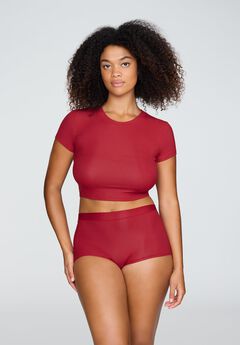 The Baby Tee - Modal Silk Rib