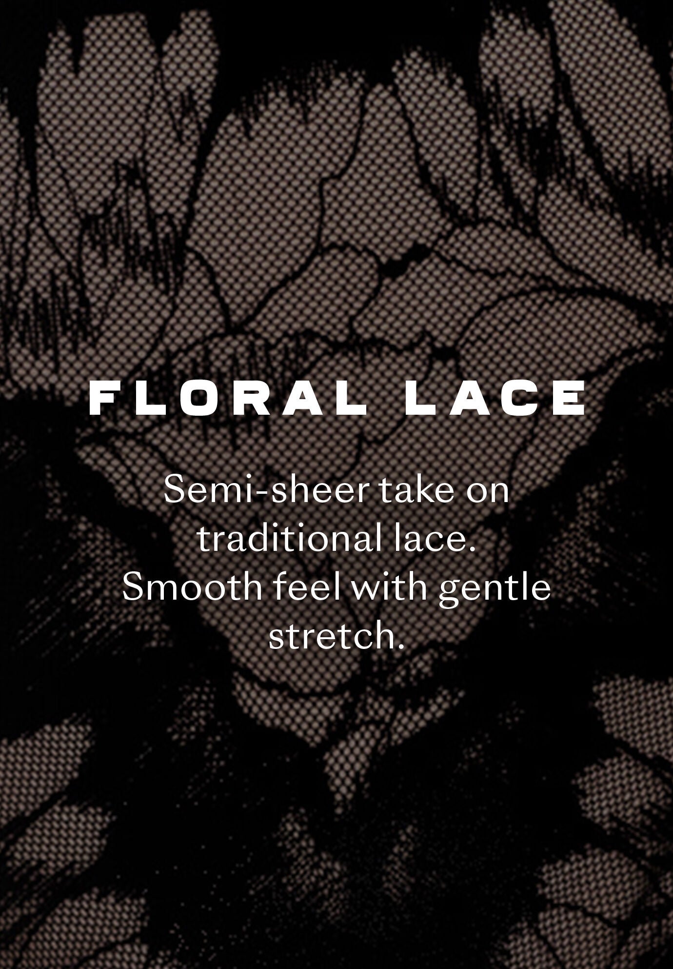 The Highwaist- Floral Lace, BLACK, alternate image number 6