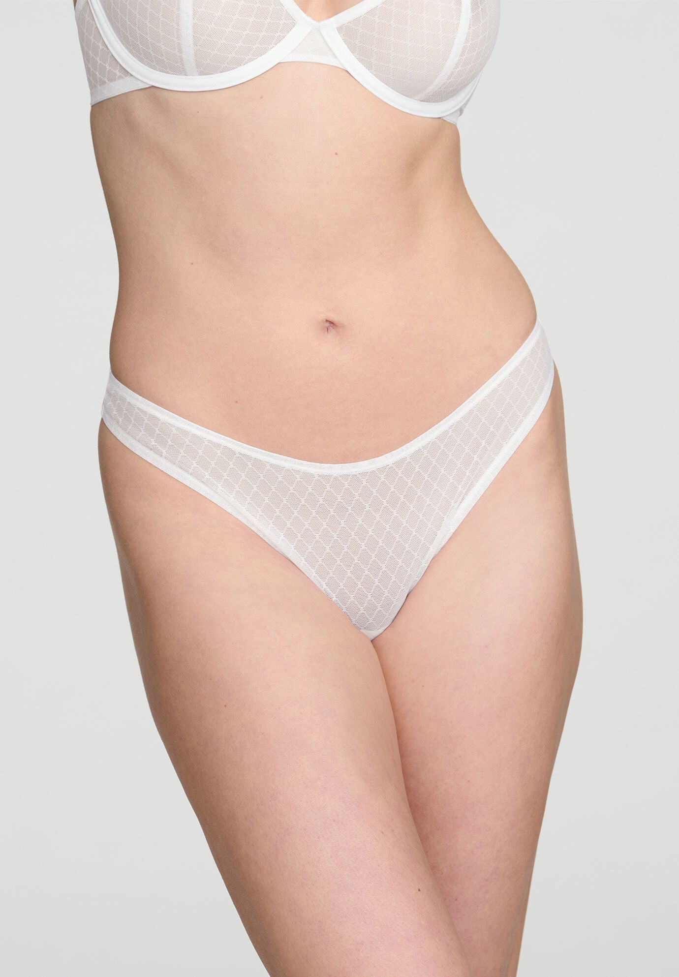 The Thong- Trellis Lace, SALT, on-hover image number 1