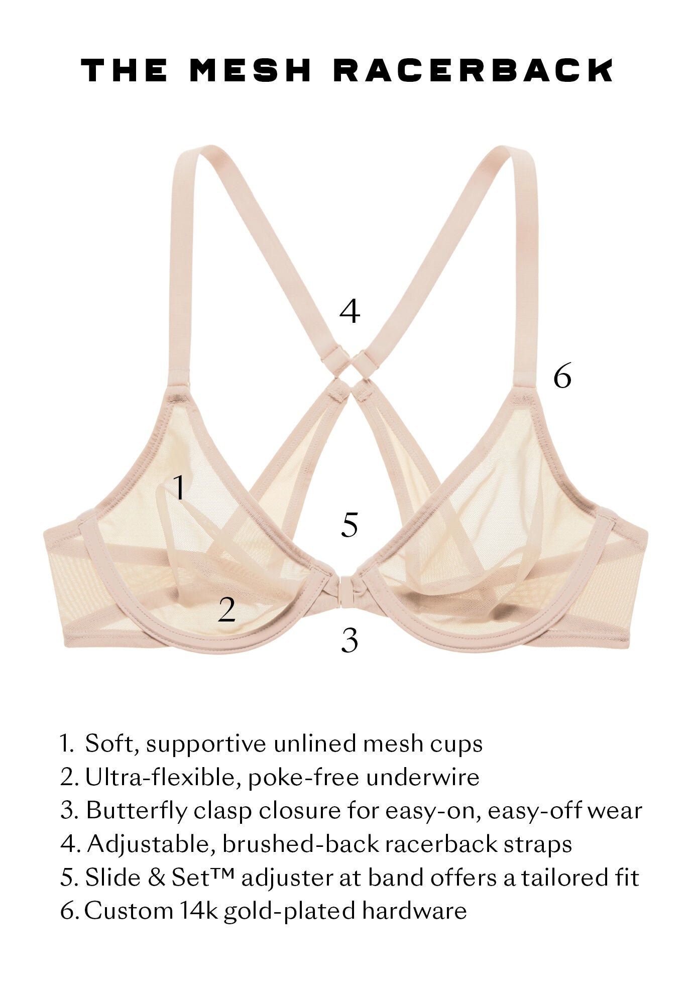The Racerback - Mesh, SAND, alternate image number 6
