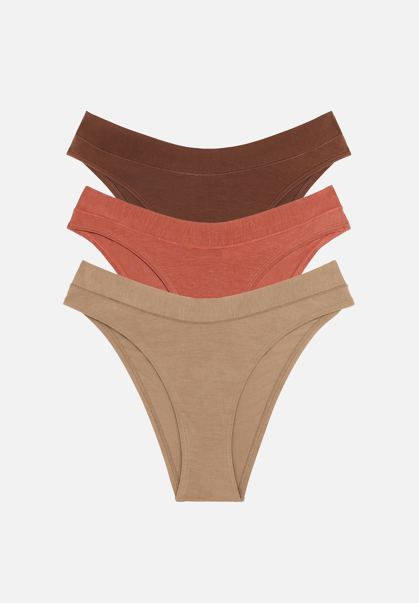 The Bikini Pack of 3- Modal, Autumn Edit, , hi-res image number 0