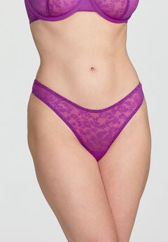 The Thong - Botanical Lace
