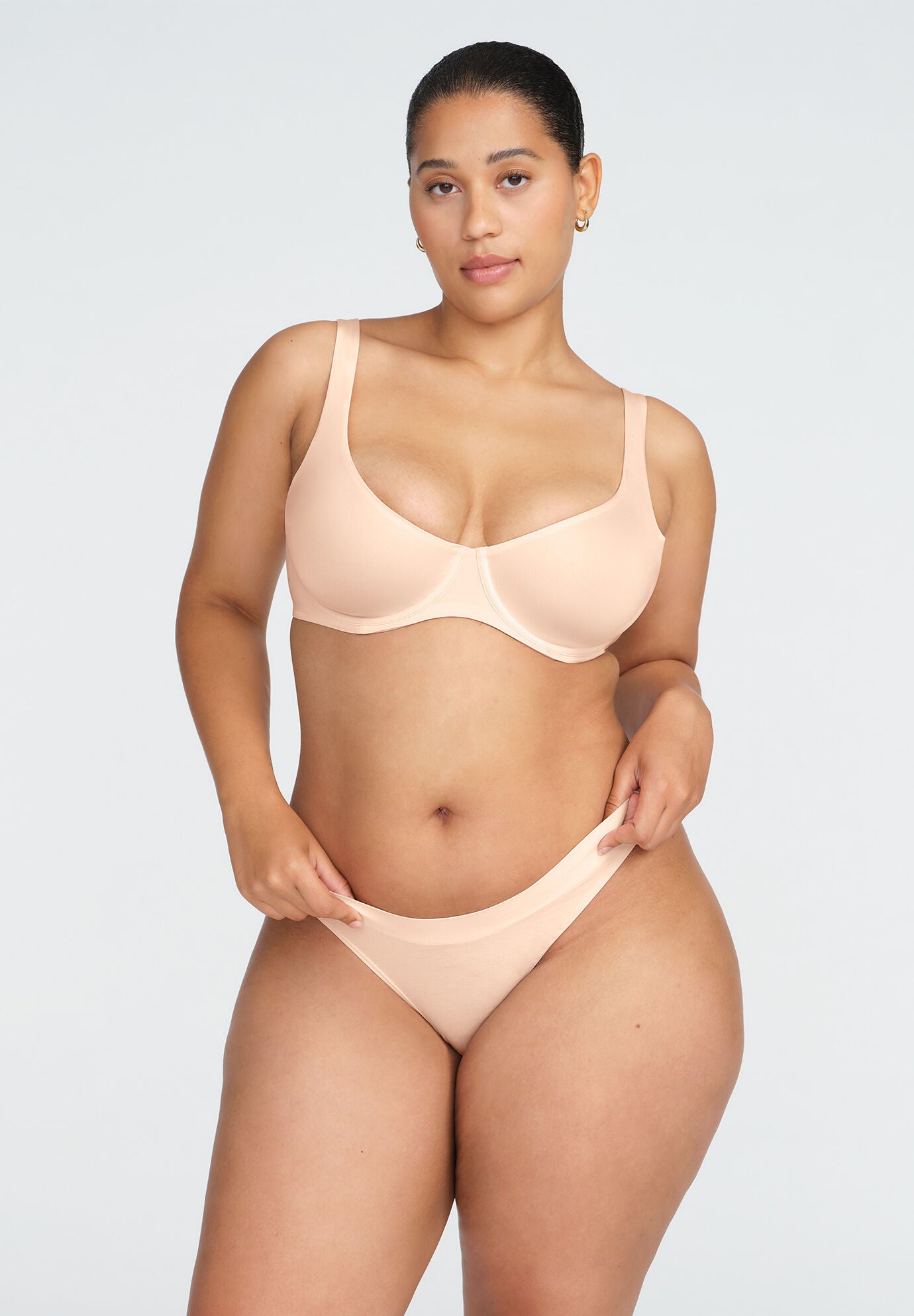 The Thong - Modal, BLUSH, alternate image number 4