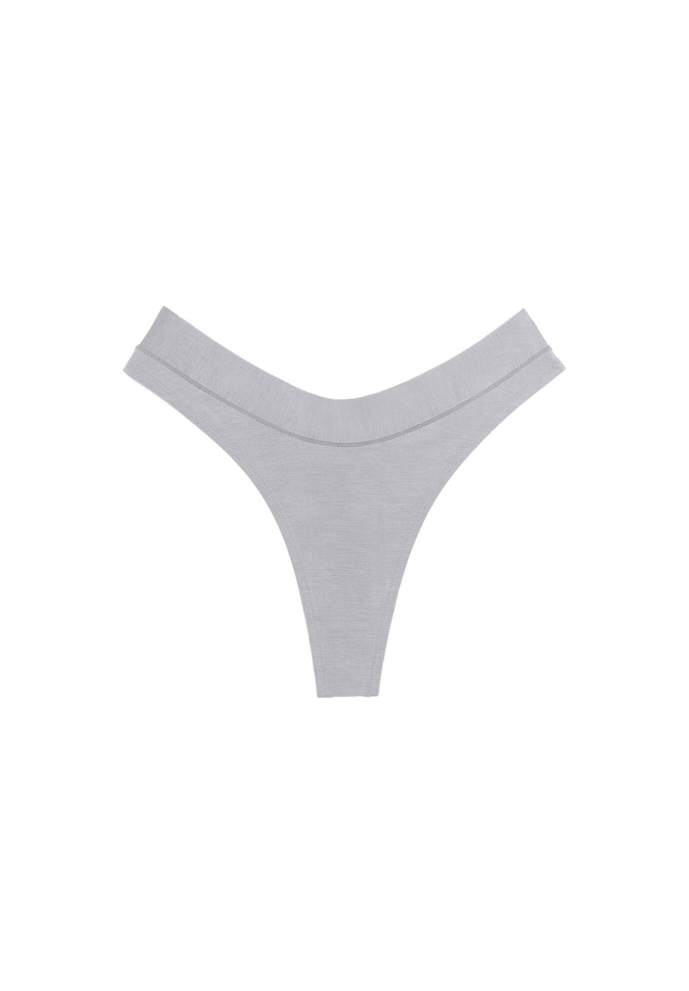 The Thong - Modal, DOVE, alternate image number 2