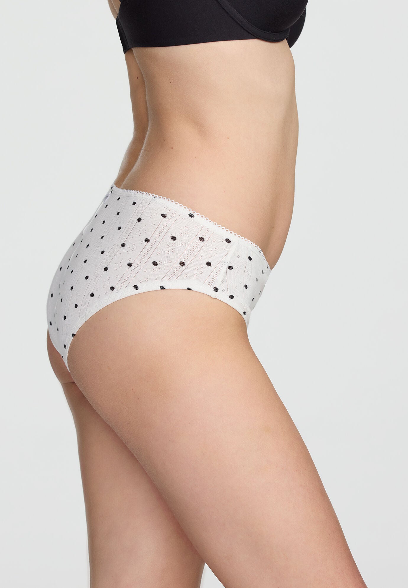 The Brief- Pointelle, SALT POLKA DOT, alternate image number 3