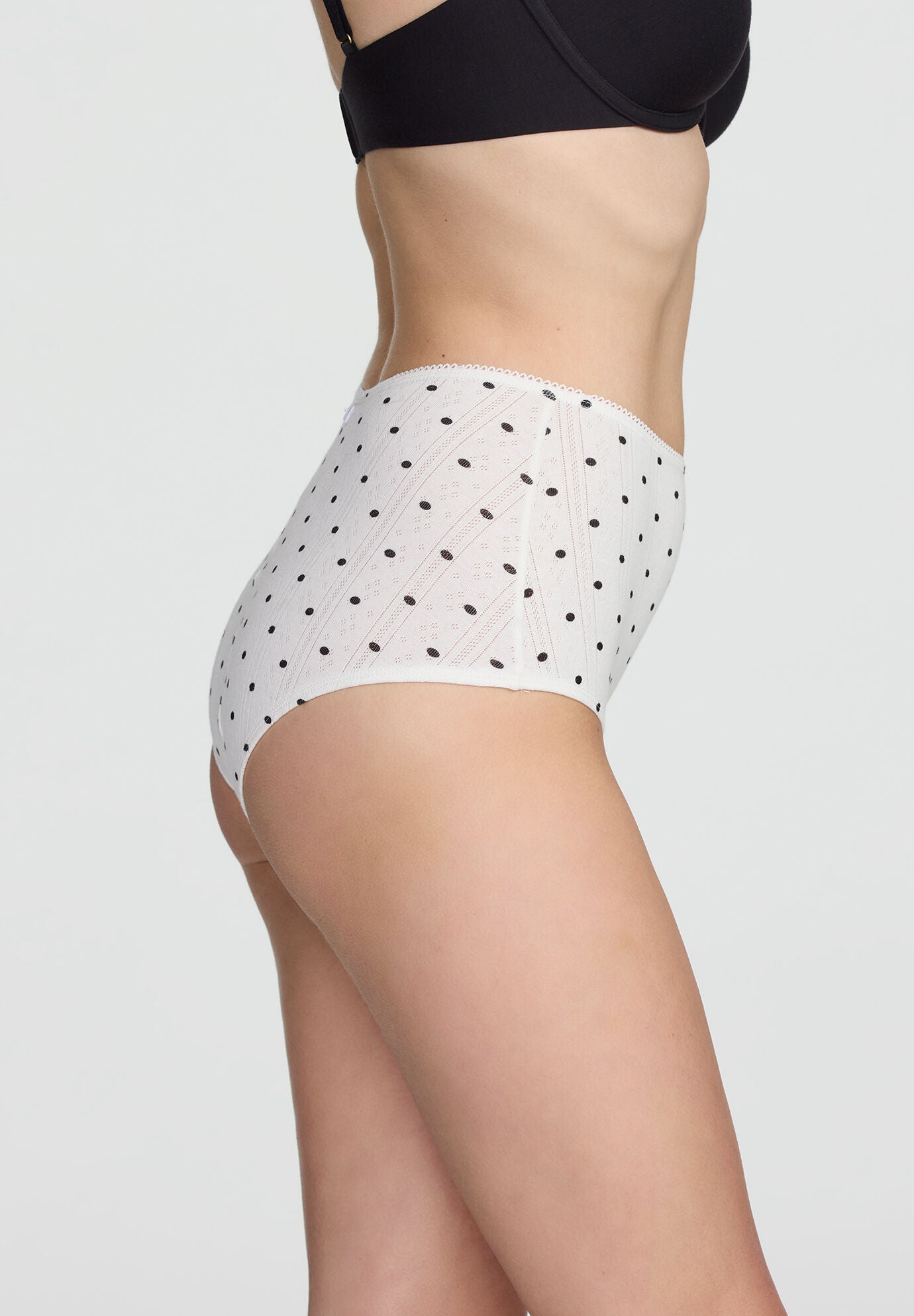 The Tap- Pointelle, SALT POLKA DOT, alternate image number 3