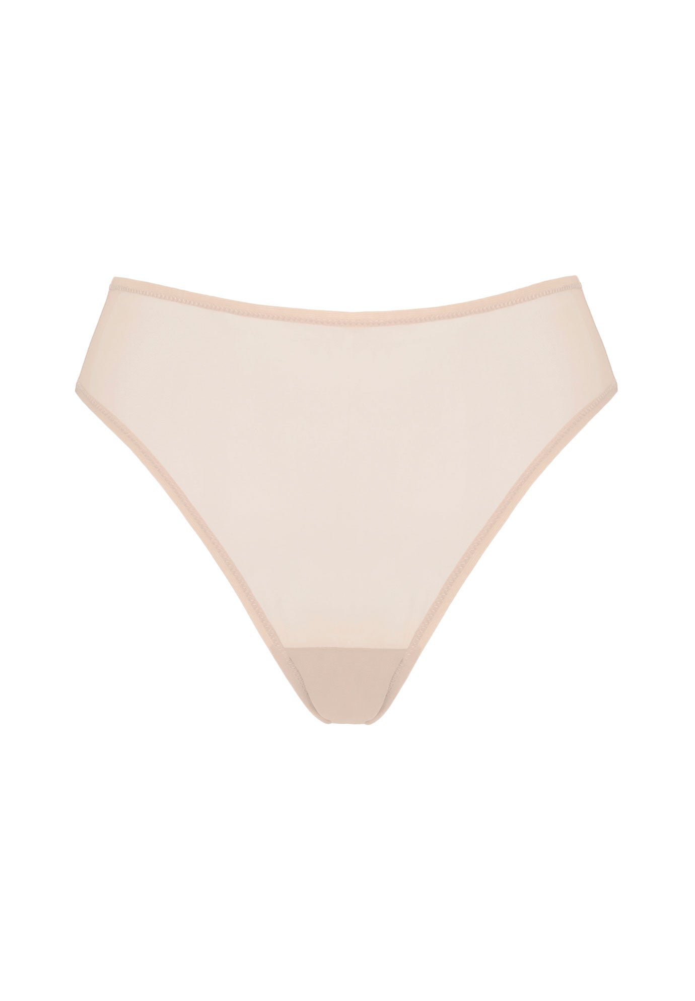 The Highwaist - Mesh, SAND, on-hover image number 1