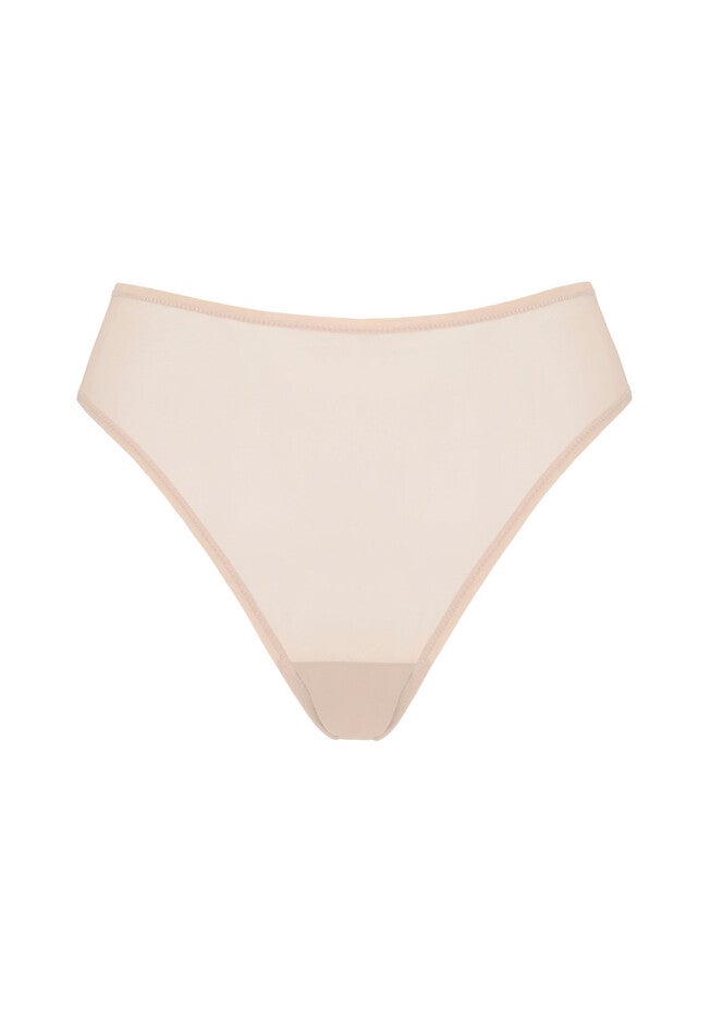 The Highwaist - Mesh, SAND, on-hover image number 1