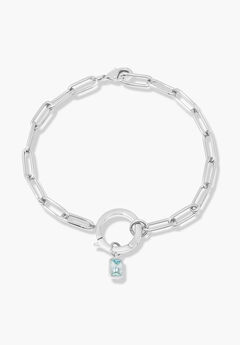 Colette Silver Birthstone Bracelet