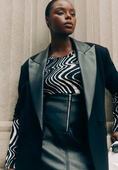 Crew Neck Printed Top