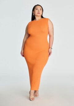 Plus Size Orange Tunic