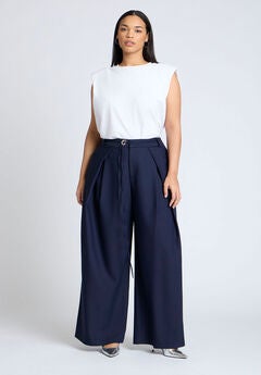 Plus Size Trousers With Pockets