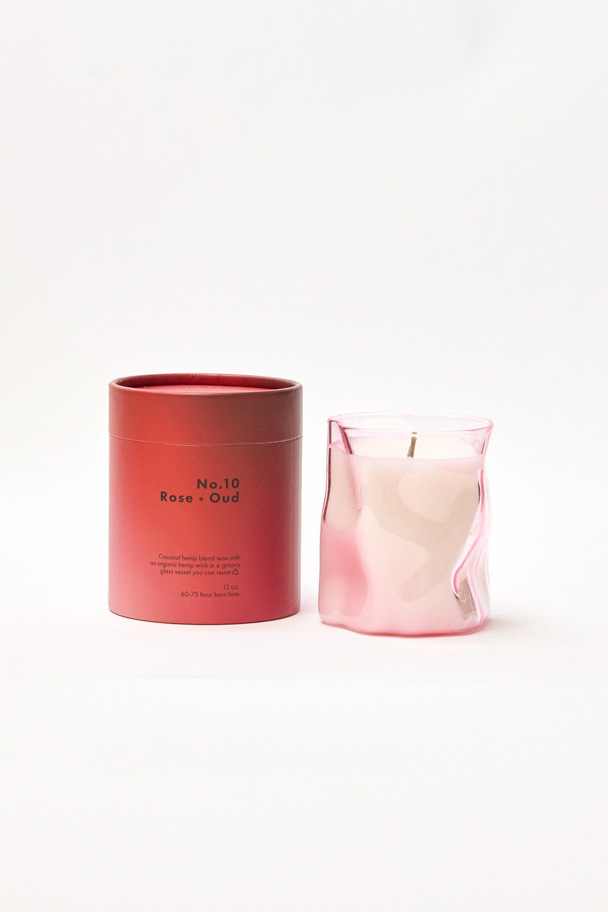 12 oz. No. 10 Rose + Oud Candle, NO.10 ROSE OUD, hi-res image number 0