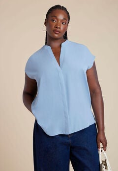 Light Blue Blouse