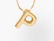 Pippa Bubble Initial Pendant, P, alternate image number 1