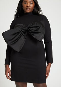 Bow Bodice Mini Dress