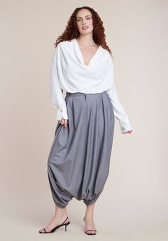 Super Draped Tailored Trouser