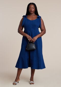 Denim Trumpet Dress