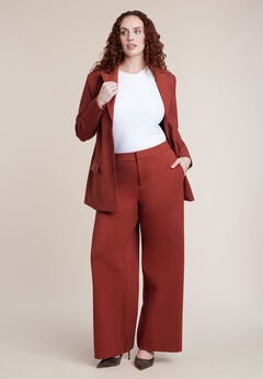 The Ultimate Stretch Wide Leg Work Pant
