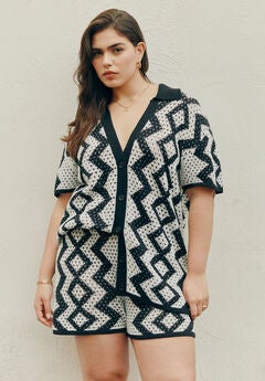 Crochet Knitted Short