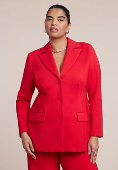 Plus Size Unlined Blazers