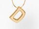 Pippa Bubble Initial Pendant, D, alternate image number 1