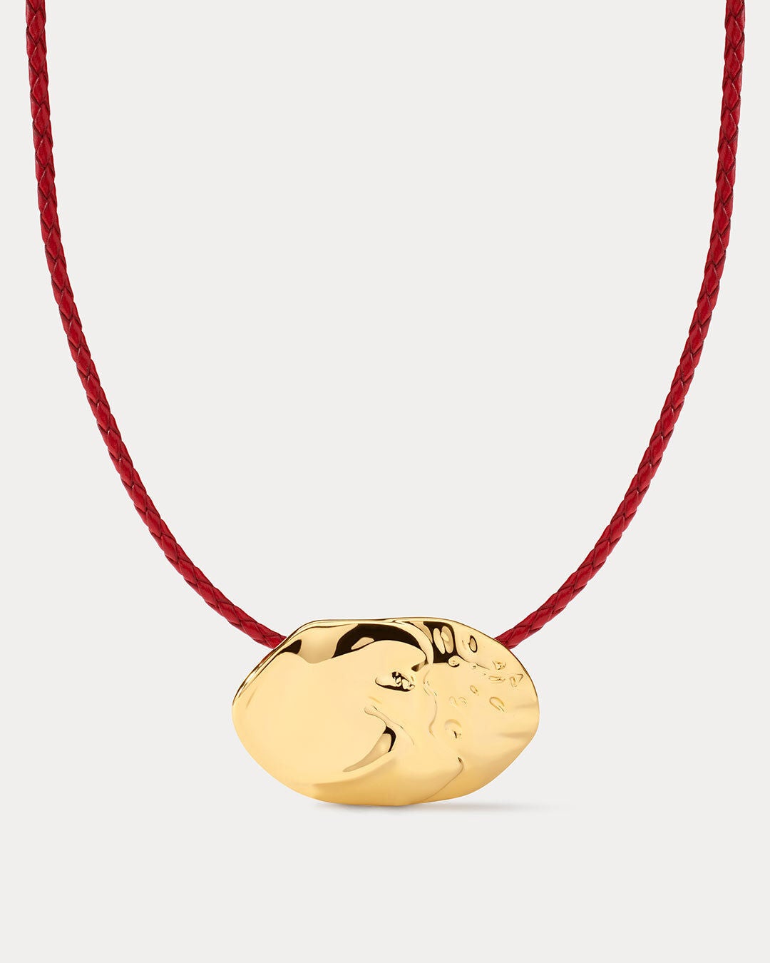 The Granada Disc Necklace, GOLD, hi-res image number 0
