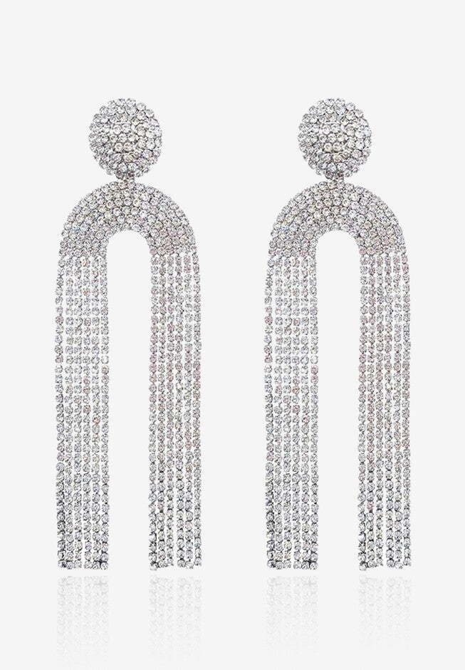 Macy Earrings, SILVER, hi-res image number null
