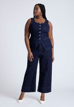 The Pintuck Trouser Jean