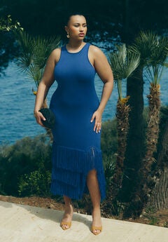 Fringe Maxi Dress