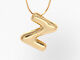 Pippa Bubble Initial Pendant, Z, alternate image number 1