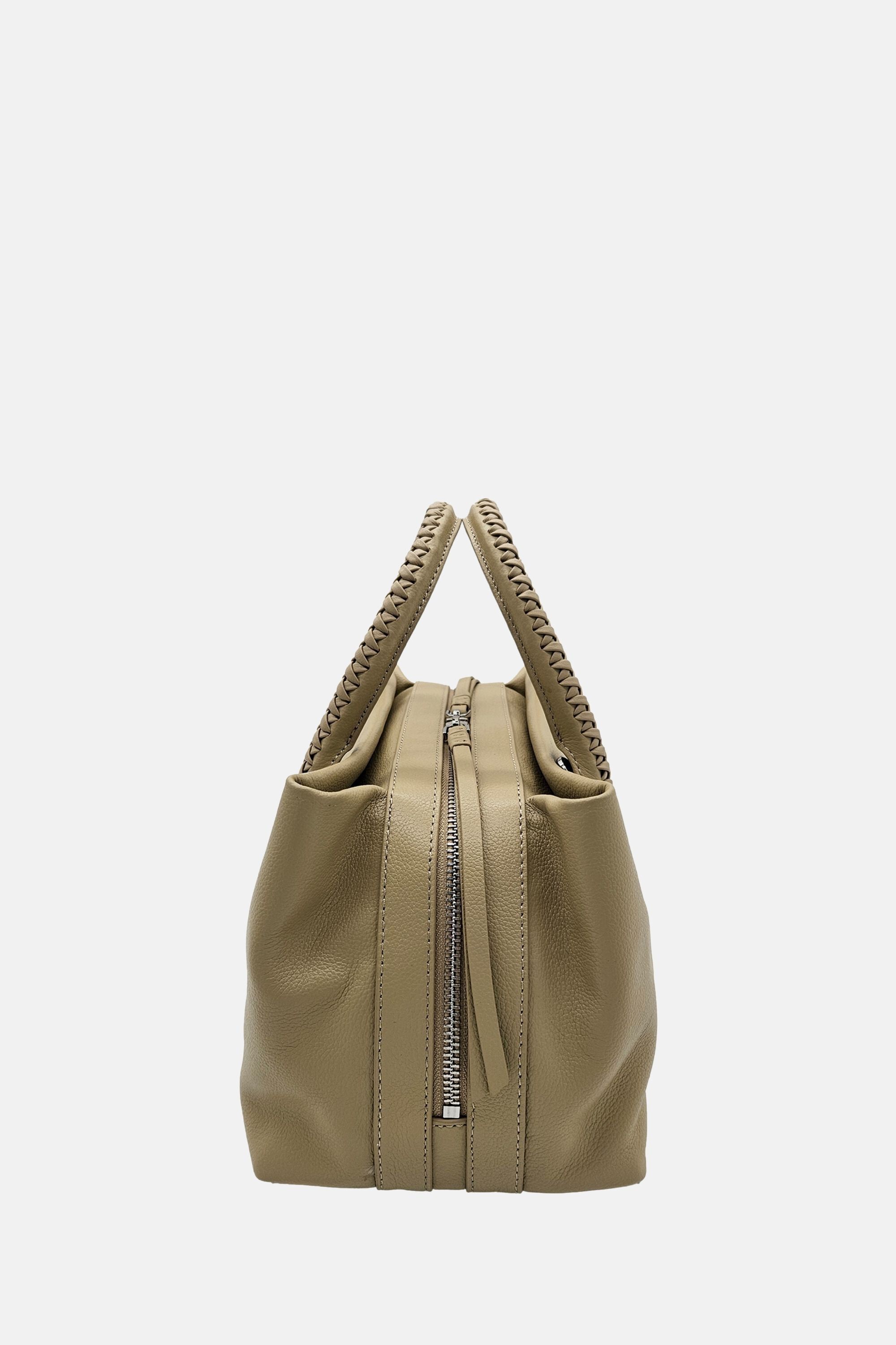 Roy Winter Beige Satchel, WINTER BEIGE, alternate image number 3