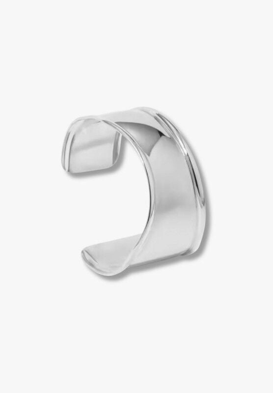 Cruz Silver Cuff Bracelet, SILVER, hi-res image number 0