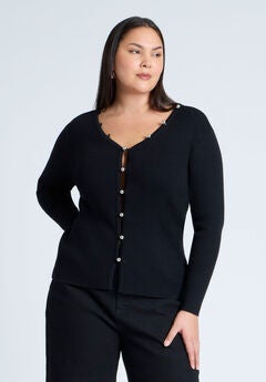 Ball Button Cardigan