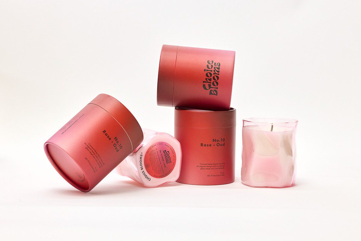 12 oz. No. 10 Rose + Oud Candle, NO.10 ROSE OUD, alternate image number 2