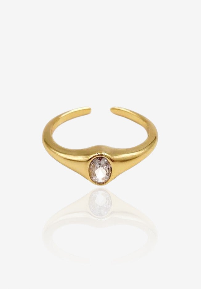Victoria Adjustable Ring, GOLD, hi-res image number 0