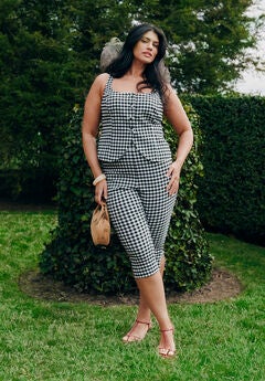 Gingham Capri Legging