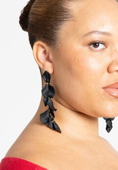 Linear Petal Earrings