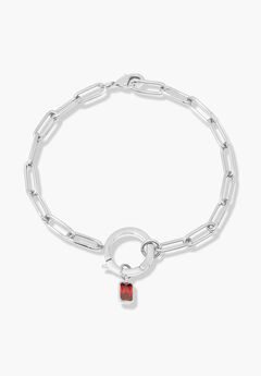 Colette Silver Birthstone Bracelet