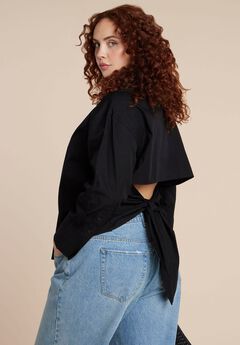 Tie Back Button Up Top