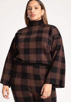Mock-Neck Sweater