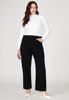 Curvy Straight Leg Jeans