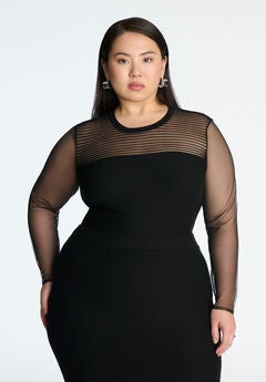 Horizontal Ribbed Sweater