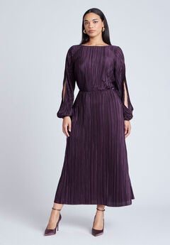 Plus Size Dark Purple Evening Dresses
