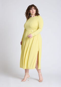 Eupalette Dress With Pleats