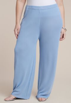 Semi Sheer Knit Pant