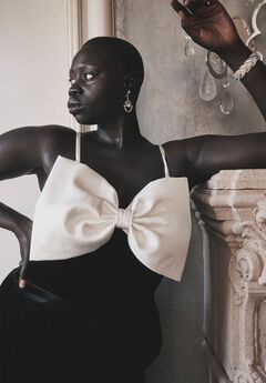 Plus Size Black Bodysuit