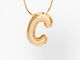 Pippa Bubble Initial Pendant, C, alternate image number 1