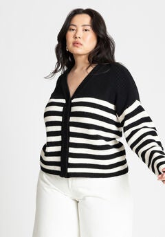 Oversized Stripe Sweater